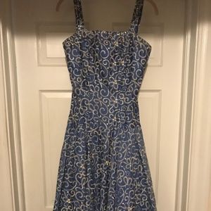 1950s Authentic Vintage Original Fit & Flare Dress